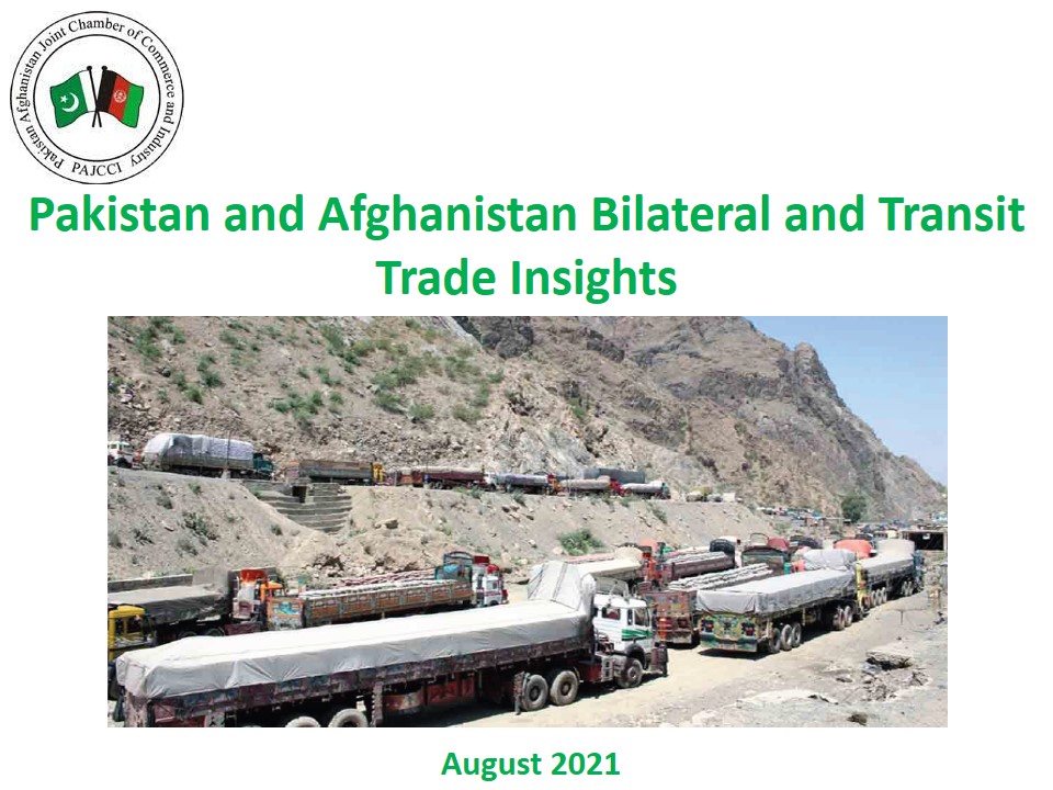 Pakistan and Afghanistan Bilateral and Transit Trade Insights- August 30, 2021