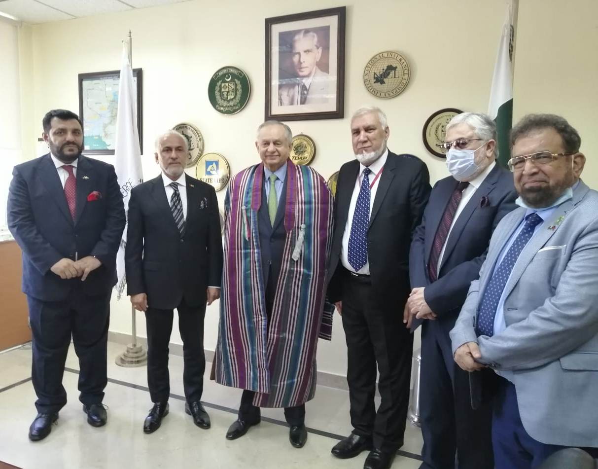 Pak-Afghan private stakeholders meeting with Minister of Commerce Afghanistan H.E. Nisar Ahmad Ghoryani and Adviser Commerce H.E. Razzak Dawood to discuss bilateral issues - October 27, 2020